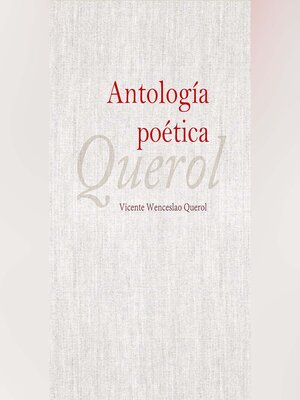 cover image of Antología Poética (Querol)